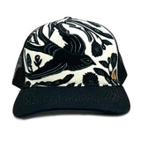 Meadow Trucker Hat – Bohemian trucker hat front view