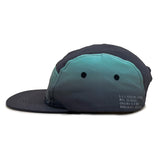 Wanderlust Gradient Cap left side – lightweight breathable recycled mesh cap