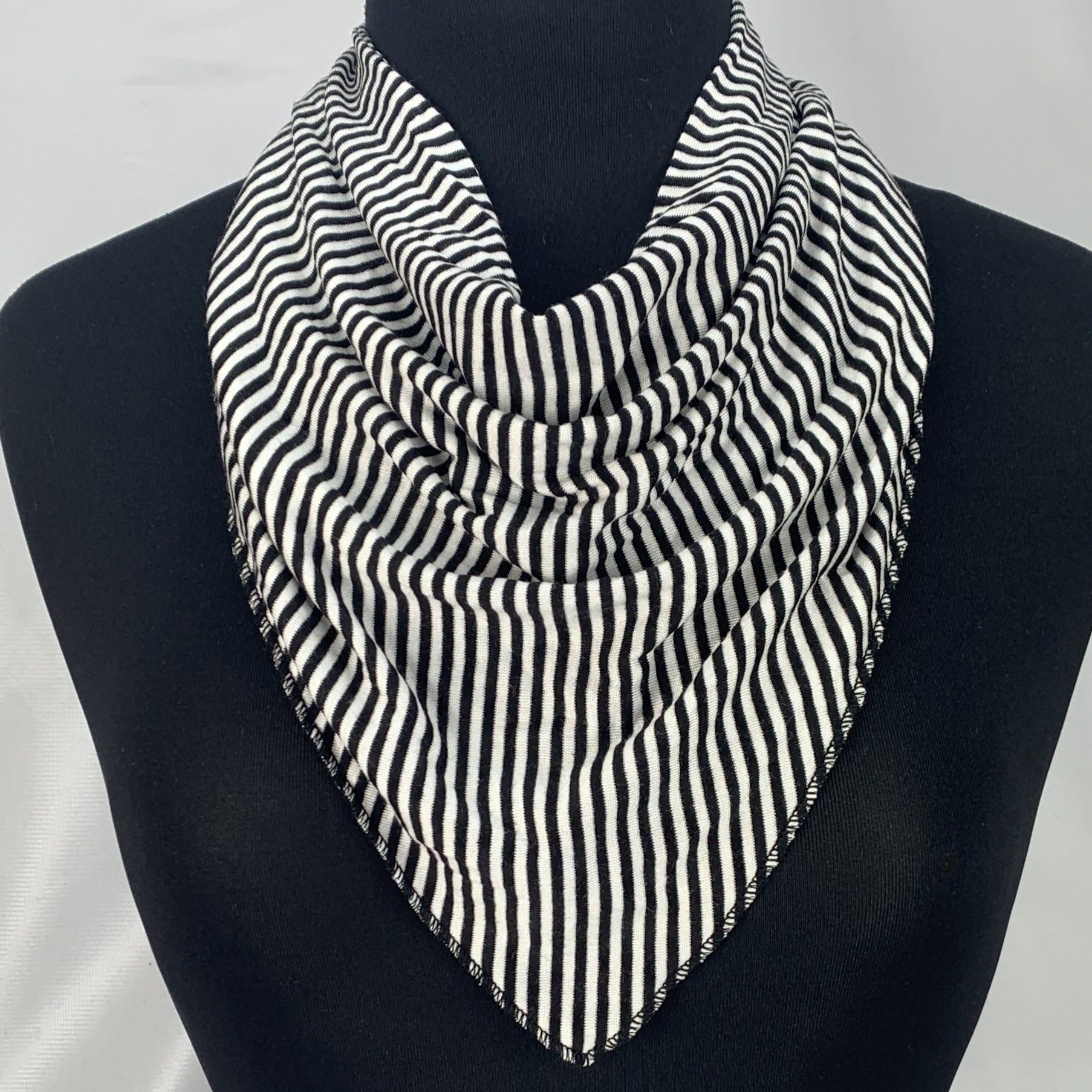 Eco-friendly upcycled cotton bandana made in the USA by G & L Positive Goods