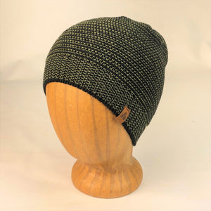 Bigfoot Beanie for boys and girls. Warmth and style for outdoor play. Kids hat made in USA from upcyled yarn. *cactus