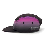 Wanderlust Gradient - Grape - Lightweight Recycled Polyester 5 Panel Hat with UPF Protection