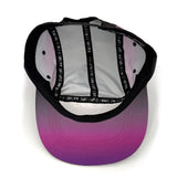Wanderlust Gradient - Grape - Lightweight Recycled Polyester 5 Panel Hat with UPF Protection