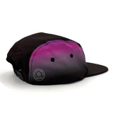 Wanderlust Gradient - Grape - Lightweight Recycled Polyester 5 Panel Hat with UPF Protection