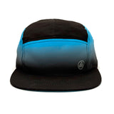 Wanderlust Gradient - Turquoise - Lightweight Recycled Polyester 5 Panel Hat with UPF Protection