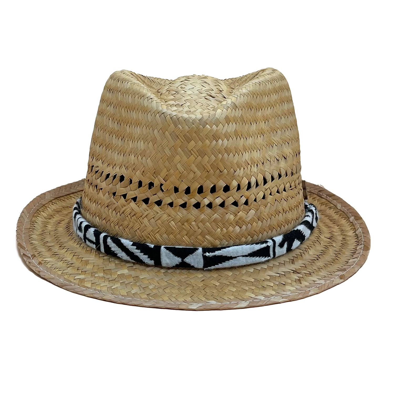 Charlie Fedora – Sustainable Straw Hat with Cotton Band
