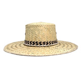 Cordoba - Zig Zag - Palm Straw Wide Brim Sun Hat