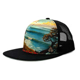 Horizon - Big Sur - Flat Brim Snapback Trucker Hat