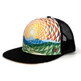 Horizon – Vista - Flat Brim Snapback Trucker hat