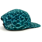 Poolside Lightweight Recycled 5 Panel Hat – Breathable UPF 50+ Snapback
