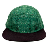 G & L Positive Goods Bolt recycled 5-panel hat front view lightweight breathable UPF 50+ snapback