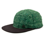 G & L Positive Goods Bolt recycled 5-panel green camp hat three-quarter profile