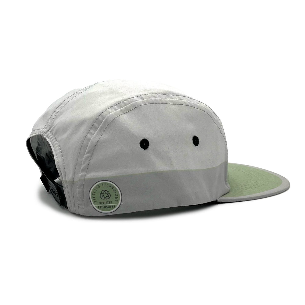 Right side view of Activ8 5 Panel Cap – ultra-light breathable 5 panel cap in moss