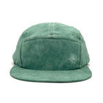 Jogga Jade 5 Panel Cap front view – recycled performance running cap with UPF and sweat-wicking comfort