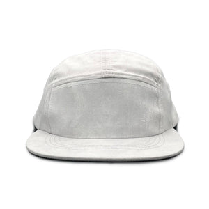 Jogga Moondust 5 Panel Cap front view – performance cap with UPF, recycled fabric, and moisture-wicking design