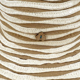 Quito Sun Hat – Wheat - Packable Toyo Straw and Ribbon braid