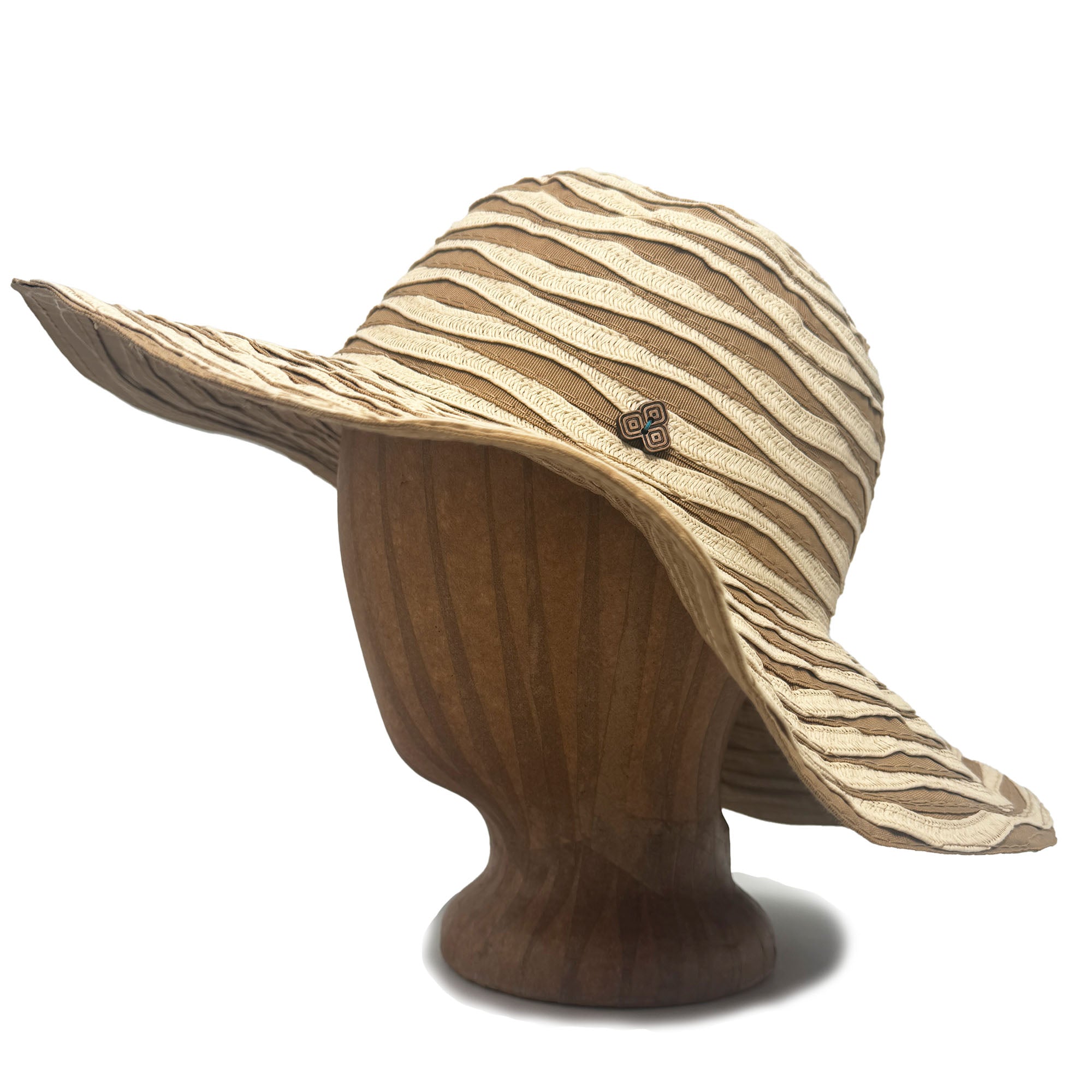 Quito Sun Hat – Wheat - Packable Toyo Straw and Ribbon braid