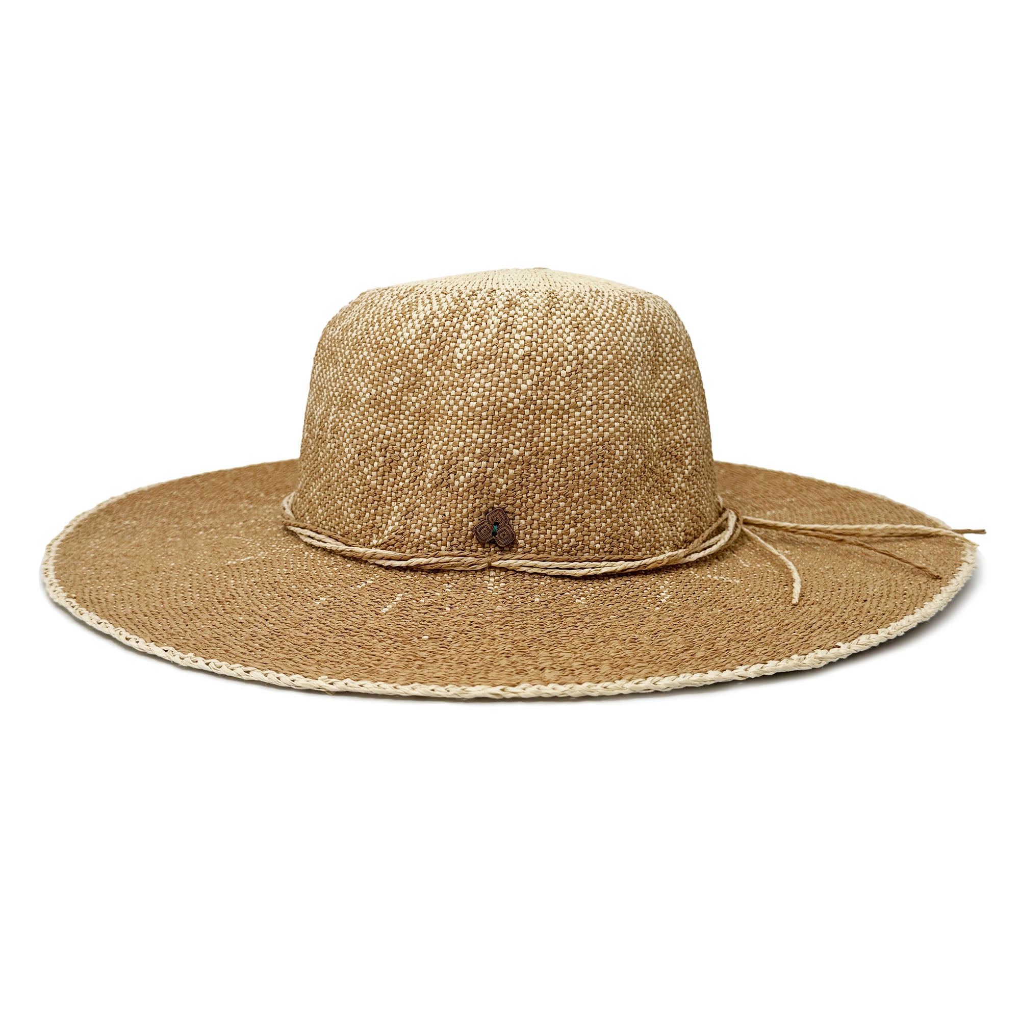 Sonia Sun Hat – Butterscotch - Toyo Straw, Wide Brim