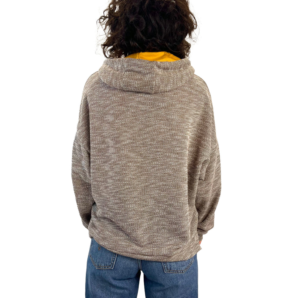Sea Breeze Hoodie in Pine Cone – back view of hoodie