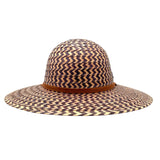 Shadow Sun Hat back view – stylish wide brim hat made in Mexico