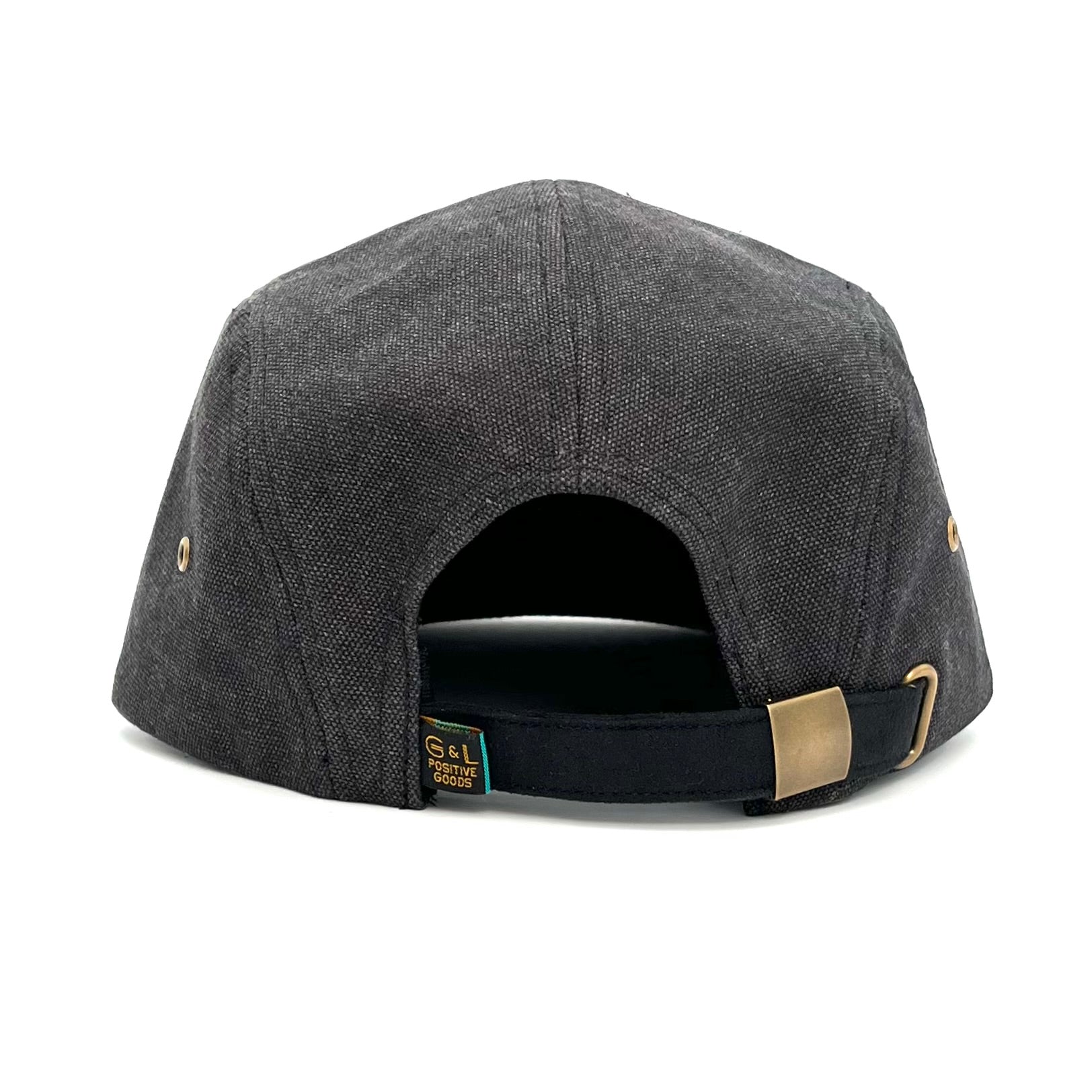 Trekker Camp Hat back view – vintage wash all gender camp hat