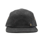 Trekker Camp Hat front view – organic cotton canvas adjustable snapback