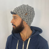UP Beanie – Upcycled Sweater Knit, Soft Slouchy Fit, Unisex Eco Hat