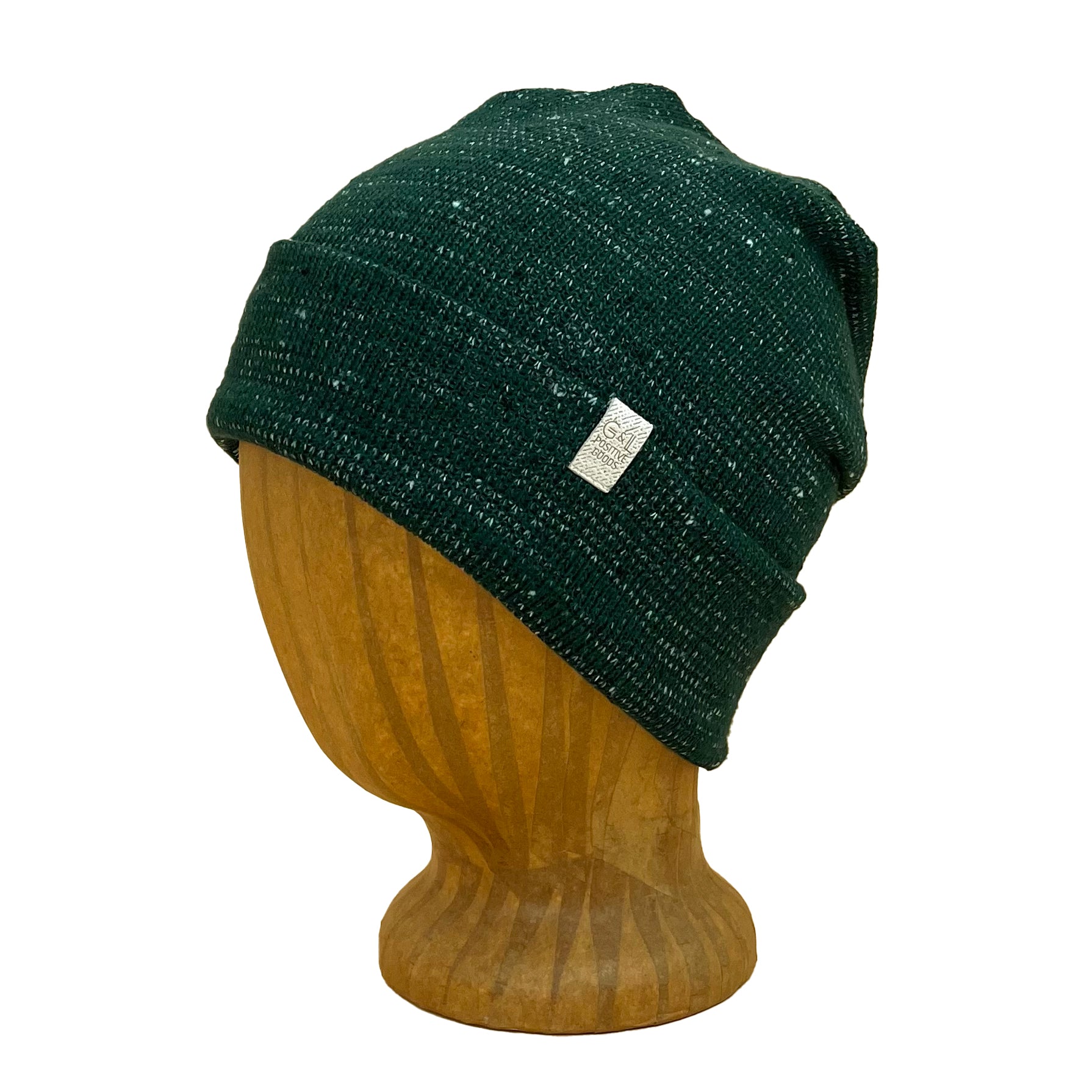 UP Beanie – Upcycled Sweater Knit, Soft Slouchy Fit, Unisex Eco Hat