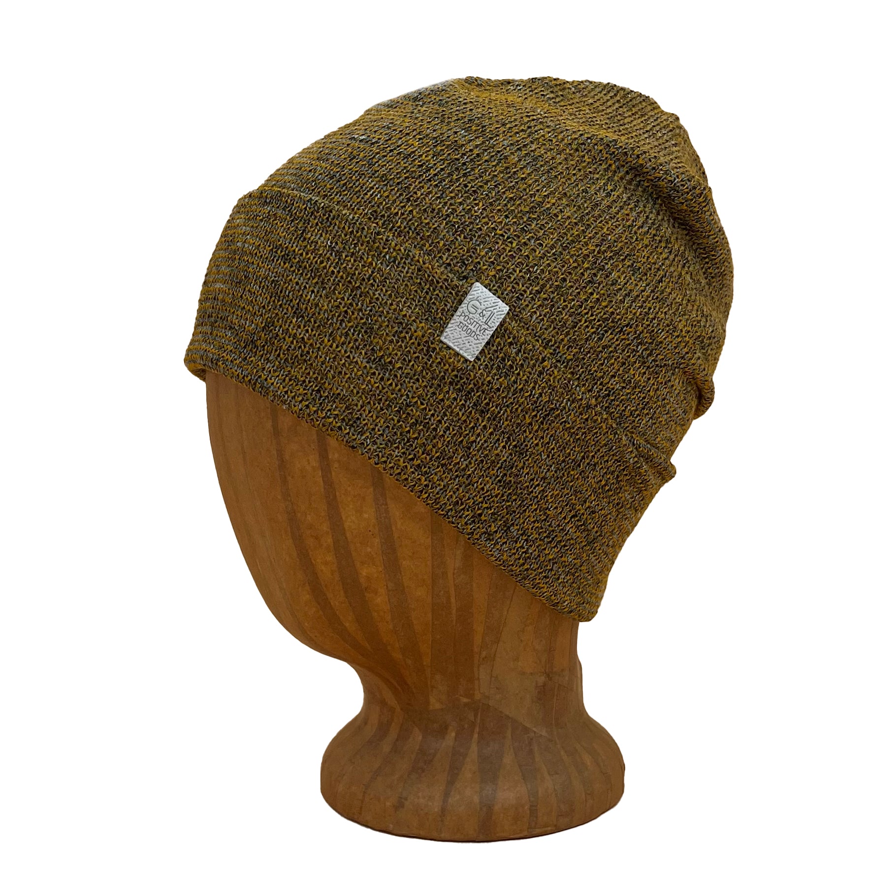 UP Beanie – Upcycled Sweater Knit, Soft Slouchy Fit, Unisex Eco Hat