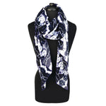 Beautiful lightweight scarf for women made from upcycled cotton fabric.  *lightning 